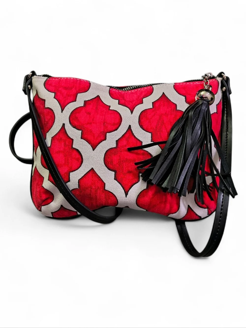Brighton Love Dove Crossbody Pouch Holiday Canvas Bag NWT Dove Print